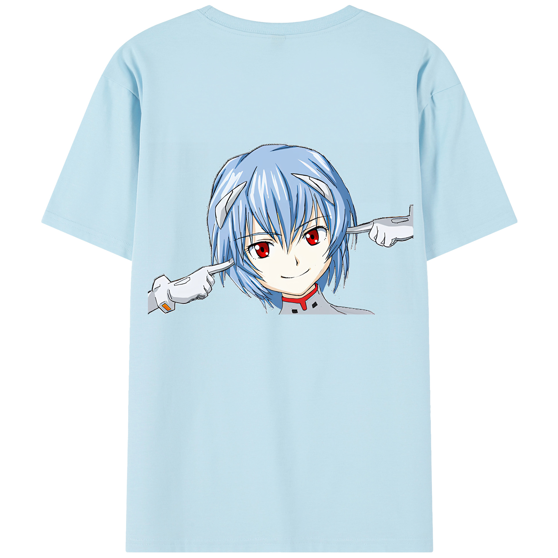 （画像用） EVA 新世紀エヴァンゲリオン 綿100％半袖Tシャツ（背面プリント）